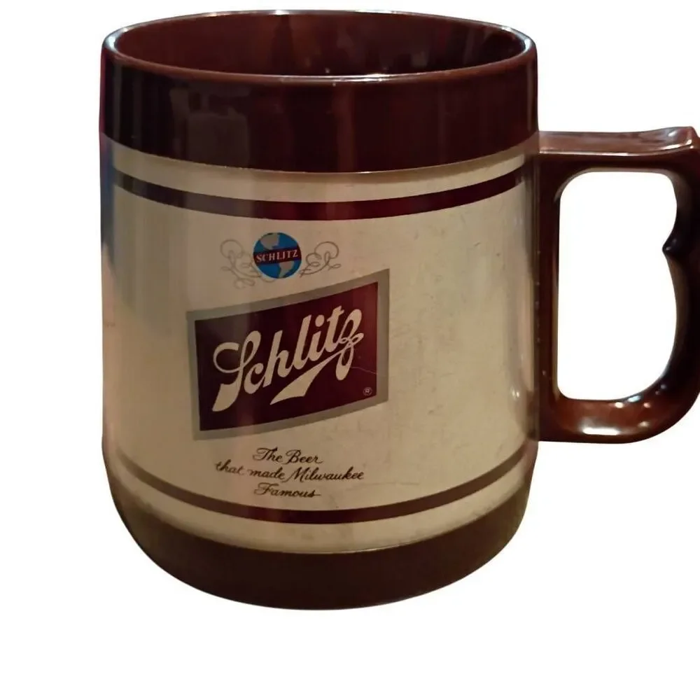 Vintage Schlitz Thermo-Serv Beer Cup
